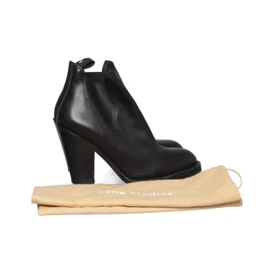 Laarzen met hak (Zwart) van Acne Studios Leer