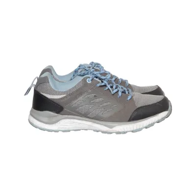 Baskets (Gris, Bleu, Noir) de Walkx Cuir