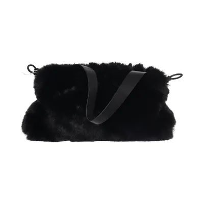 Axelremsväska (Svart) från COS Bomull, Skinn, Polyester