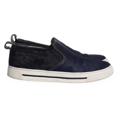 Slip-ons (Blå, Sort) fra Marc by Marc Jacobs Læder