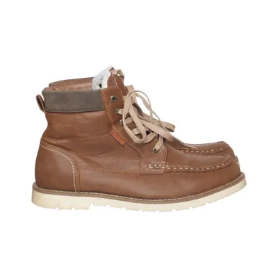 Bottes à lacets (Marron) de Linear of Sweden