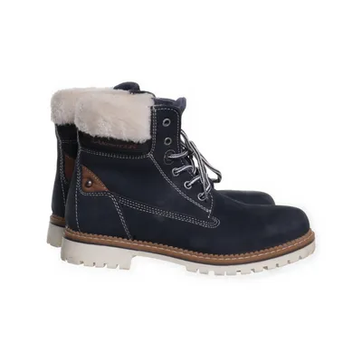 Laced boots (Blue) from Landrover Leather
