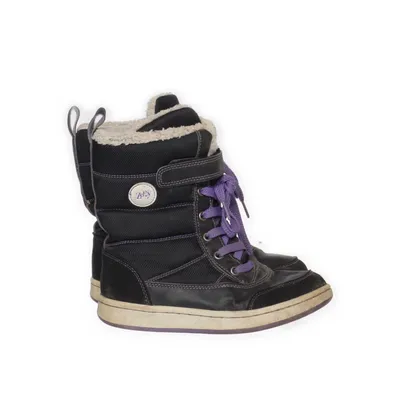 Laced boots (Black, Purple) from Zoey