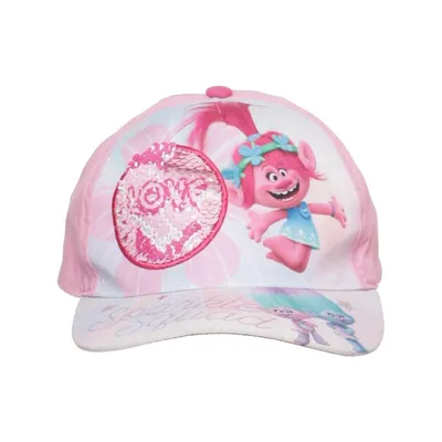 Baseball cap (Pink, Multicolored) from Dreamworks Trolls Cotton, Polyester