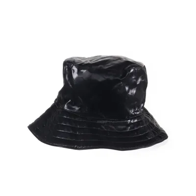 Buckethatt (Svart) Polyester, Polyuretan