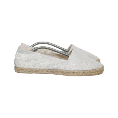 Espadrillos (Vit, Silverfärgad) från Amust