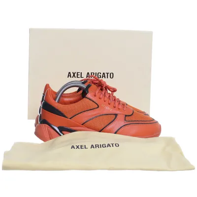 Sneakers (Orange, Black) from Axel Arigato