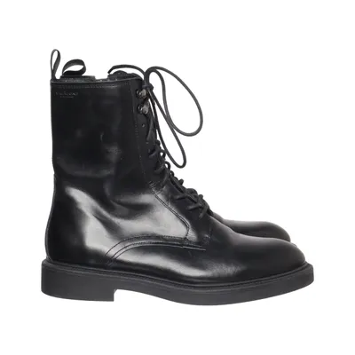 Veterlaarzen (Zwart) van Vagabond Leer, Gerecycled polyester