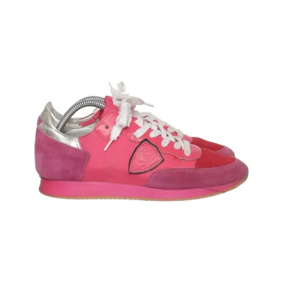 Sneakers (Roze, Rood, Zilver) van Philippe Model