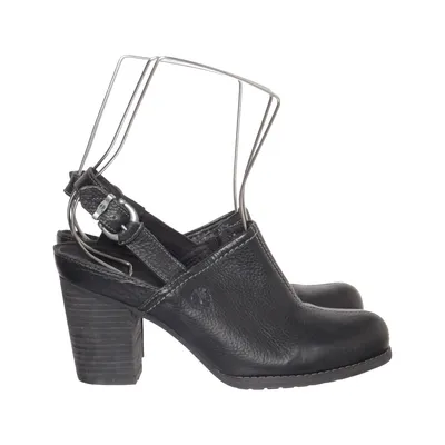 High heels (Black) from Timberland Leather