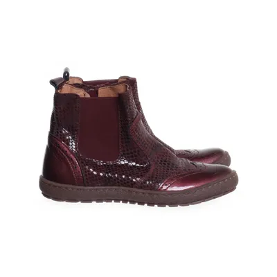 Ankle boots (Purple) from Bisgaard Leather