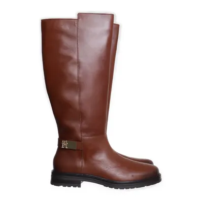 Boots (Brown) from Tommy Hilfiger Leather