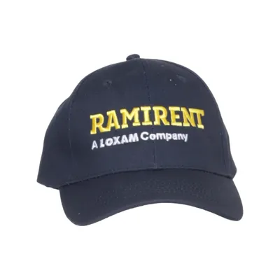 Honkbalpet (Blauw, Geel, Wit) van Ramirent Katoen