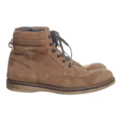 Laced boots (Brown)