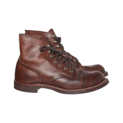 Veterlaarzen (Iron Ranger) van Red Wing Shoes Leer