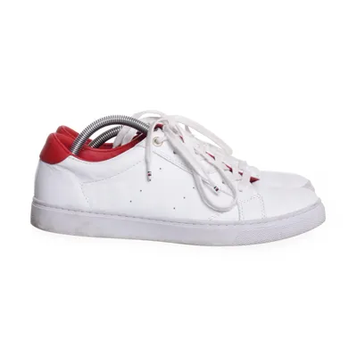 Sneakers (Wit) van Tommy Hilfiger Leer
