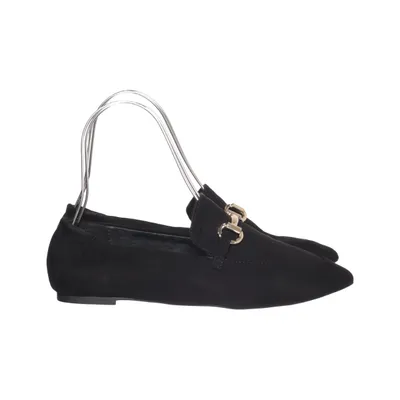 Loafers (Zwart) van London Rebel Imitatie suède