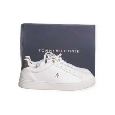 Sneakers (White) from Tommy Hilfiger Leather