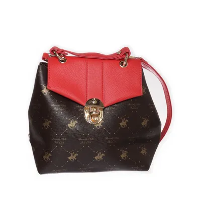 Ryggsäck (Röd, Brun, Flerfärgad) från Beverly Hills Polo Club