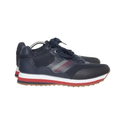 Sneakers (Blauw) van Tommy Hilfiger Leer