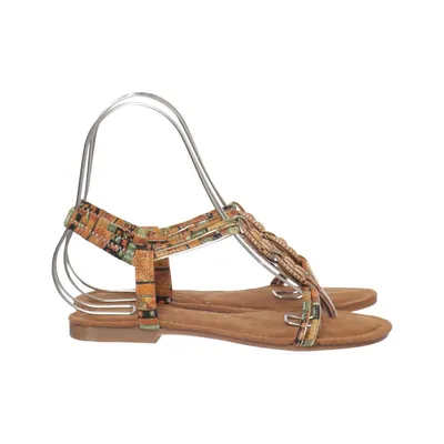Sandals (Brown, Multicolored) from Bella Star