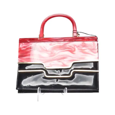 Handbag (Red, Black)