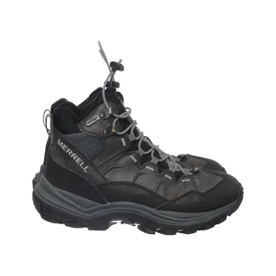 Hiking boots (Black, Gray) from Merrell Leather