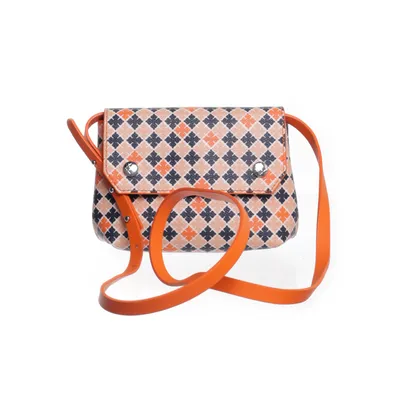Skuldertaske (Beige, Orange, Blå) fra By Malene Birger