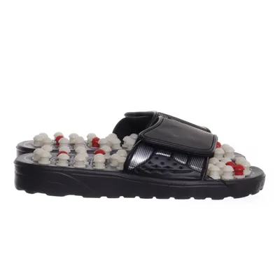 Massagetofflor (Svart, Vit, Röd)