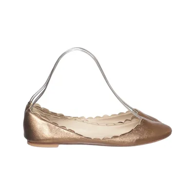 Ballerines (Or) de Marzio Cuir