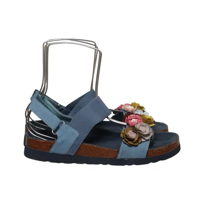 Sandalen (Blauw, Meerkleurig) van Sköna Marie Leer