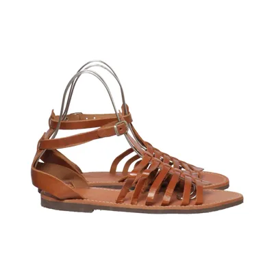 Gladiator sandalen (Bruin) Leer