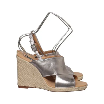 Sleehakken (Zilver, Beige) van Zara Trafaluc