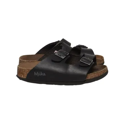 Sandals (Black) from Mjuka Leather