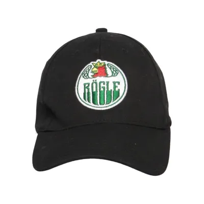 Baseballkeps (Svart) från Rögle Bomull