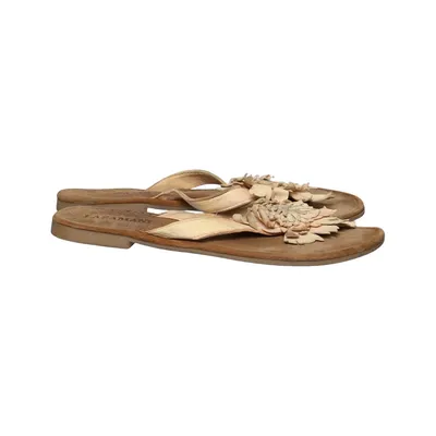 Sandales (Beige, Marron) de Lazamani Cuir