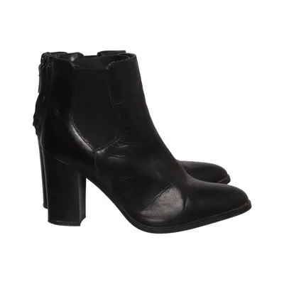Bottes à talons (Noir) de Leone
