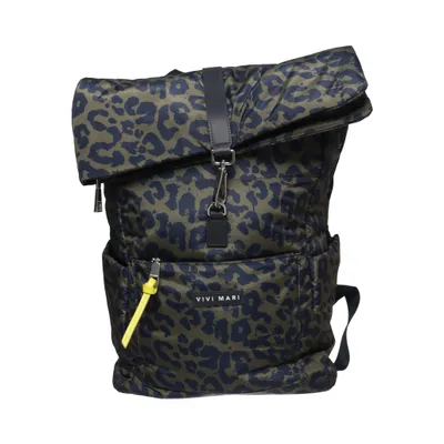 Backpack (Beige, Blue) from Vivi Mari