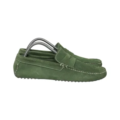 Loafers (Green) from Dustin Leather