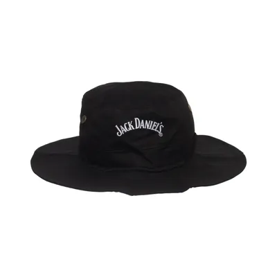 Bucket hat (Zwart) van Jack Daniels Katoen