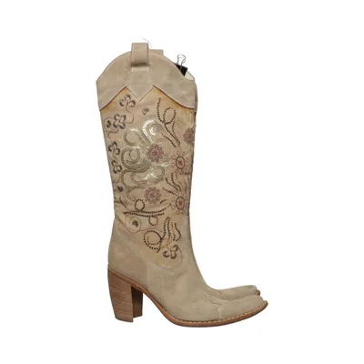 Cowboyboots (Beige, Flerfärgad) från Nero Giardini Skinn
