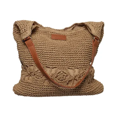Beach bag (Beige) from Sixth Sense