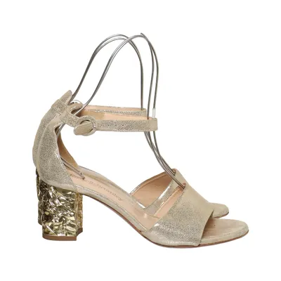 Sandaletten (Goud) van Russell & Bromley Leer