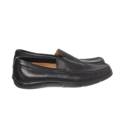 Loafers (Zwart) van Geox Leer