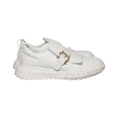 Loafers (Wit) van Pollini