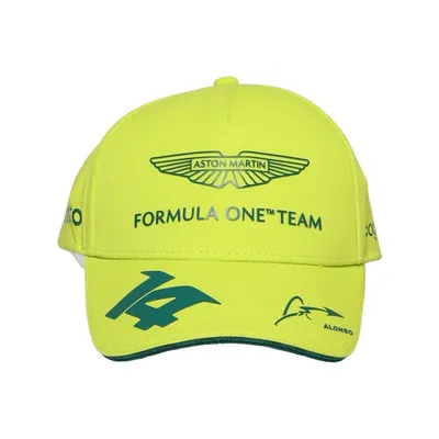 Casquette de baseball (Jaune) de Aston Martin Polyester