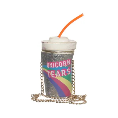 Shoulder-bag (Silver, Multicolored) from Skinny Dip