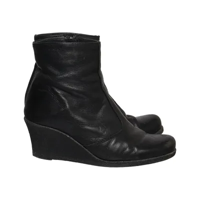 Ankle boots (Black) from Ten Points Leather
