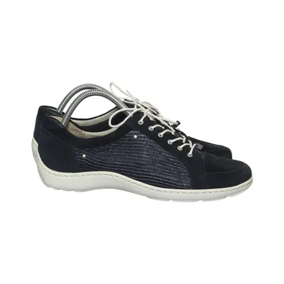 Chaussures de marche (Bleu) de Waldläufer