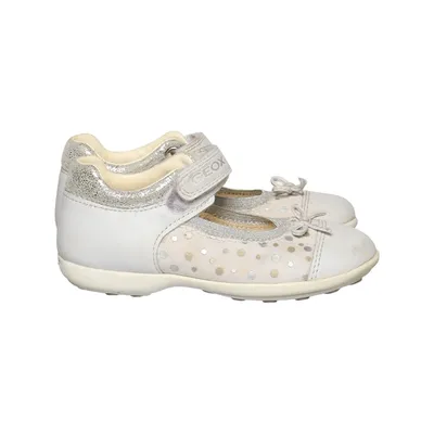 Gymschoenen (Grijs, Zilver, Meerkleurig) van Geox Leer